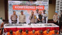 Polres Probolinggo Kota Ungkap Kasus Tawuran Antar Gengster, 7 Pemuda Diamankan.